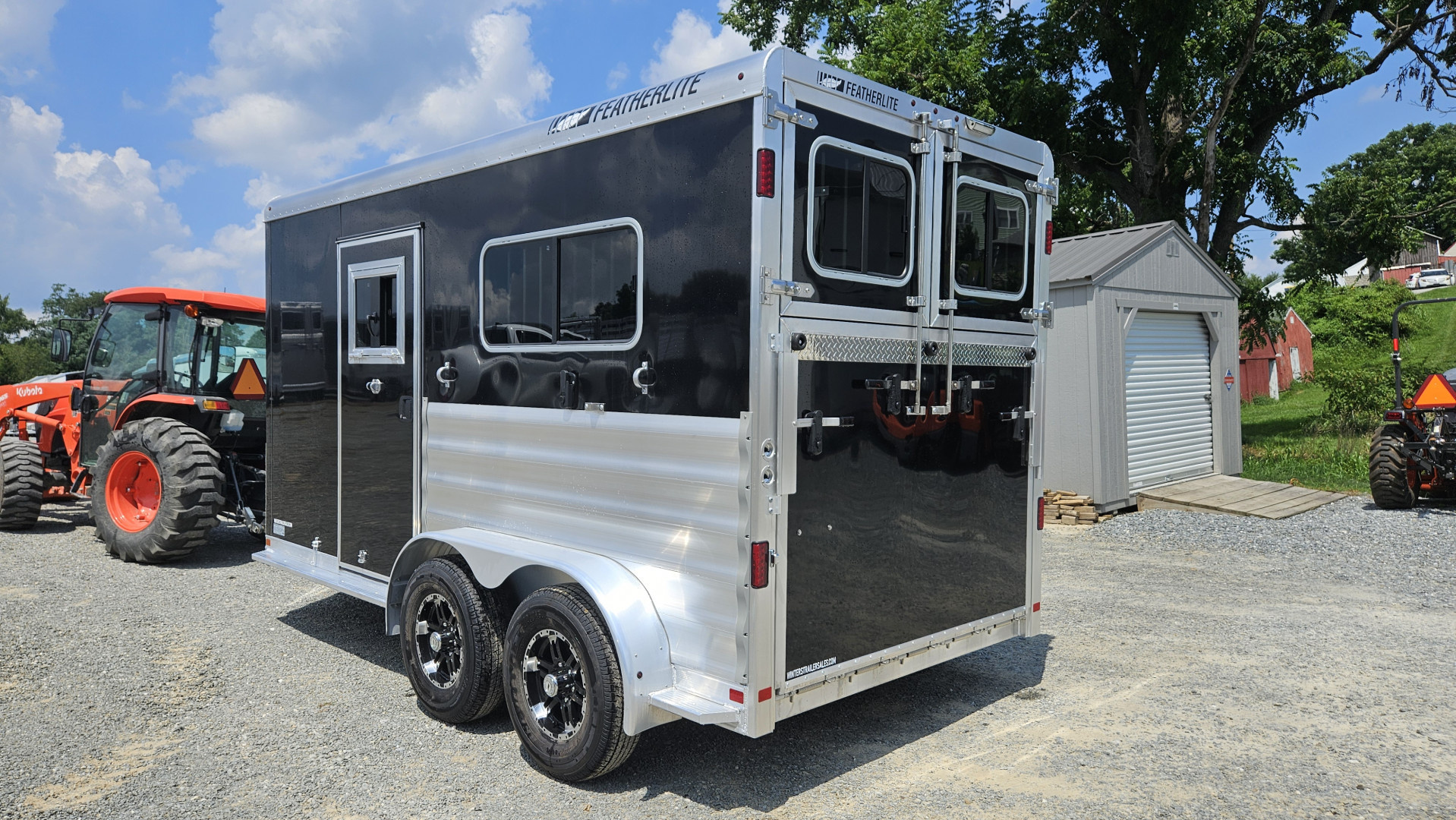 New 2025 Featherlite Trailers 7X14TA Horse Trailer
