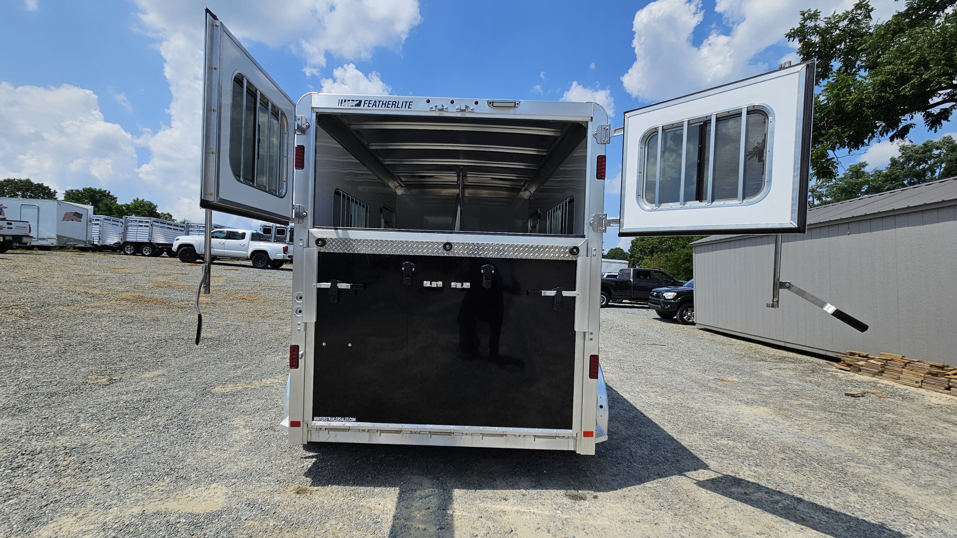 New 2025 Featherlite Trailers 7X14TA Horse Trailer