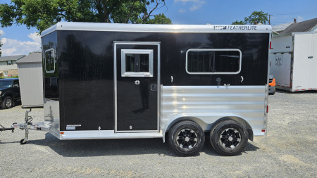 New 2025 Featherlite Trailers 7X14TA Horse Trailer