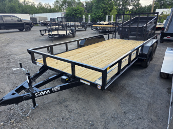 New 2025 Cam Superline 7X16 7K - TUBE TOP Utility Trailer