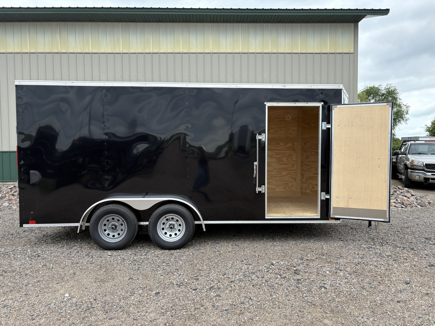 New 2025 Cross Beta 7'x16' Enclosed Trailer