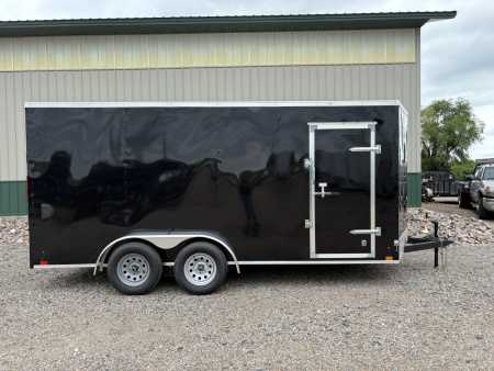 New 2025 Cross Beta 7'x16' Enclosed Trailer