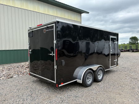New 2025 Cross Beta 7'x16' Enclosed Trailer