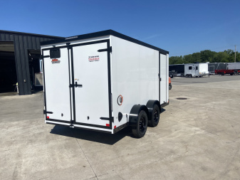 New United UJ-S 14' V-Nose Enclosed Cargo Trailer