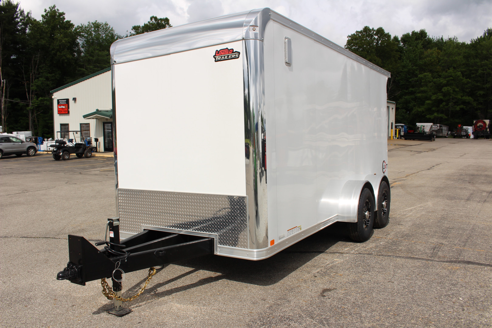 New 2025 United Trailers UXT 7' x 16' Enclosed Trailer - Rear Ramp Door - 9990# GVW