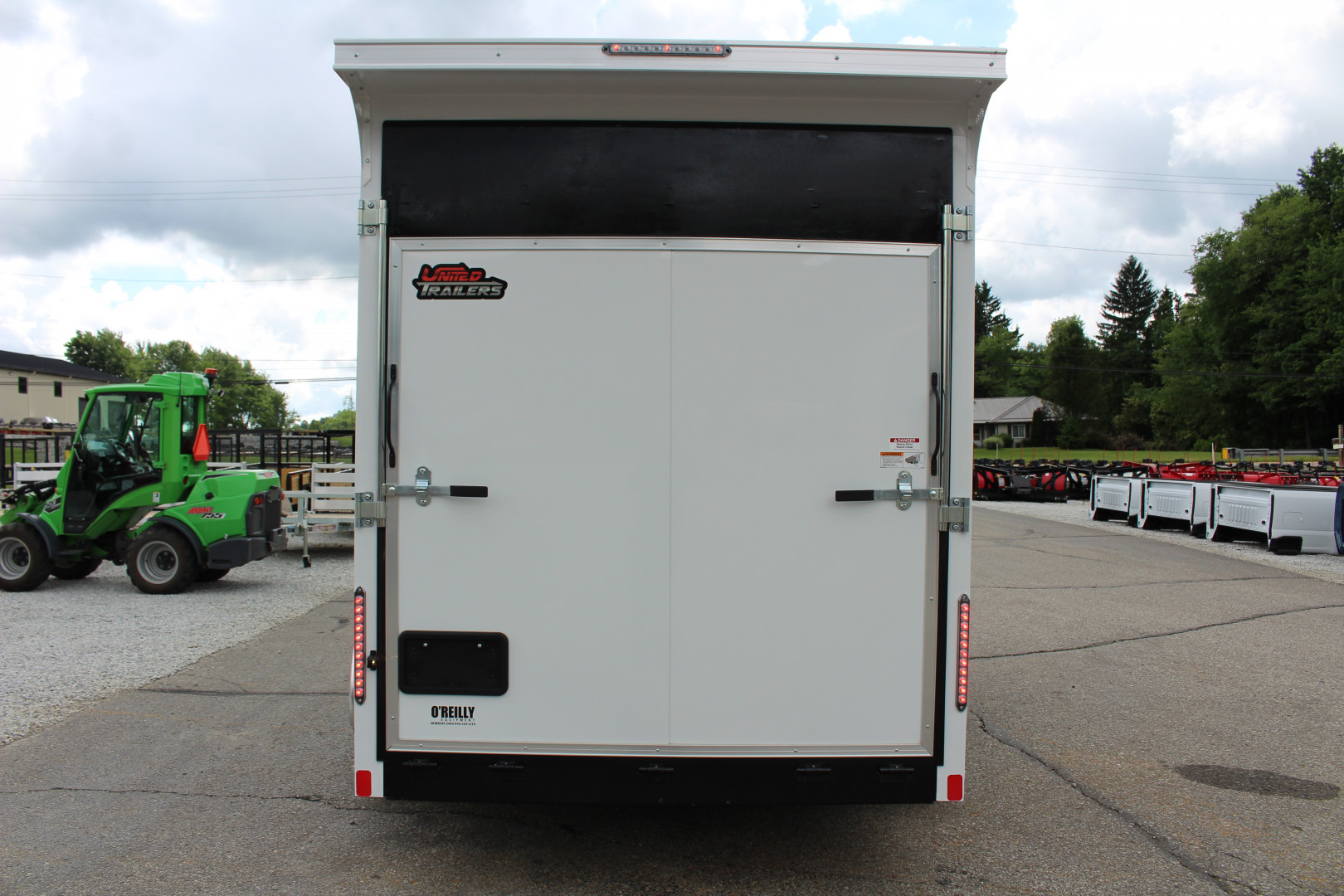 New 2025 United Trailers UXT 7' x 16' Enclosed Trailer - Rear Ramp Door - 9990# GVW