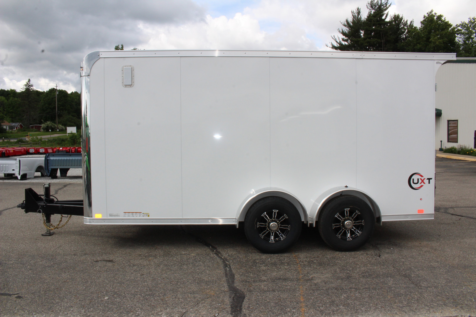New 2025 United Trailers UXT 7' x 16' Enclosed Trailer - Rear Ramp Door - 9990# GVW