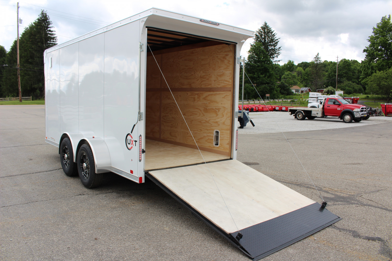 New 2025 United Trailers UXT 7' x 16' Enclosed Trailer - Rear Ramp Door - 9990# GVW