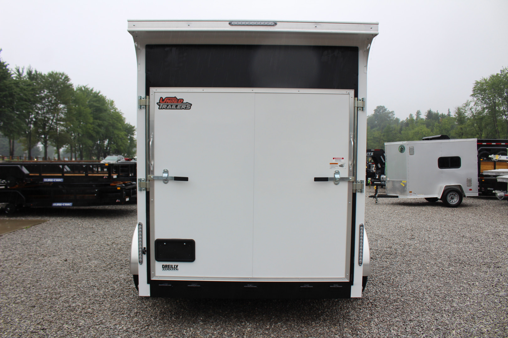 New 2025 United Trailers UXT 7' x 14' Enclosed Trailer - Rear Ramp Door - 9990# GVW