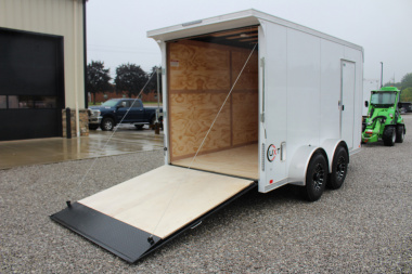 New 2025 United Trailers UXT 7' x 14' Enclosed Trailer - Rear Ramp Door - 9990# GVW