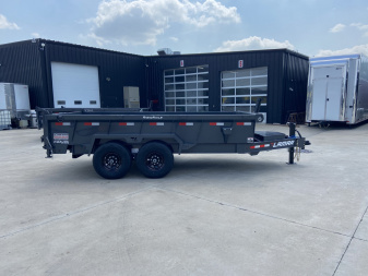 New Lamar 14' Telescopic Dump Trailer