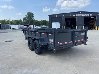 New Lamar 14' Telescopic Dump Trailer