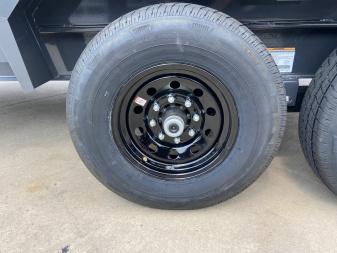 New Lamar 14' Telescopic Dump Trailer