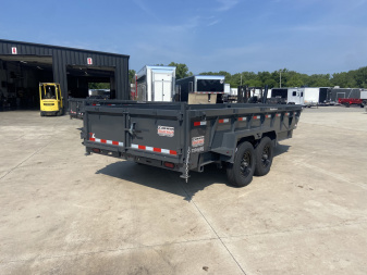 New Lamar 16' Telescopic Dump Trailer