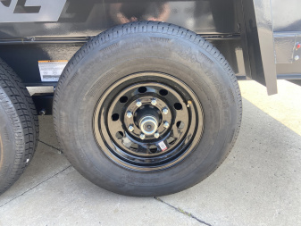 New Lamar 16' Telescopic Dump Trailer