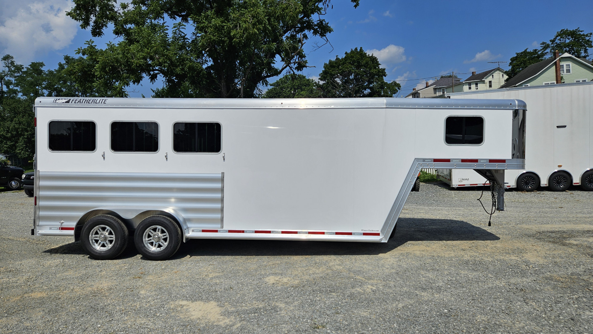New 2026 Featherlite Trailers 9600 7X19.58 Horse Trailer