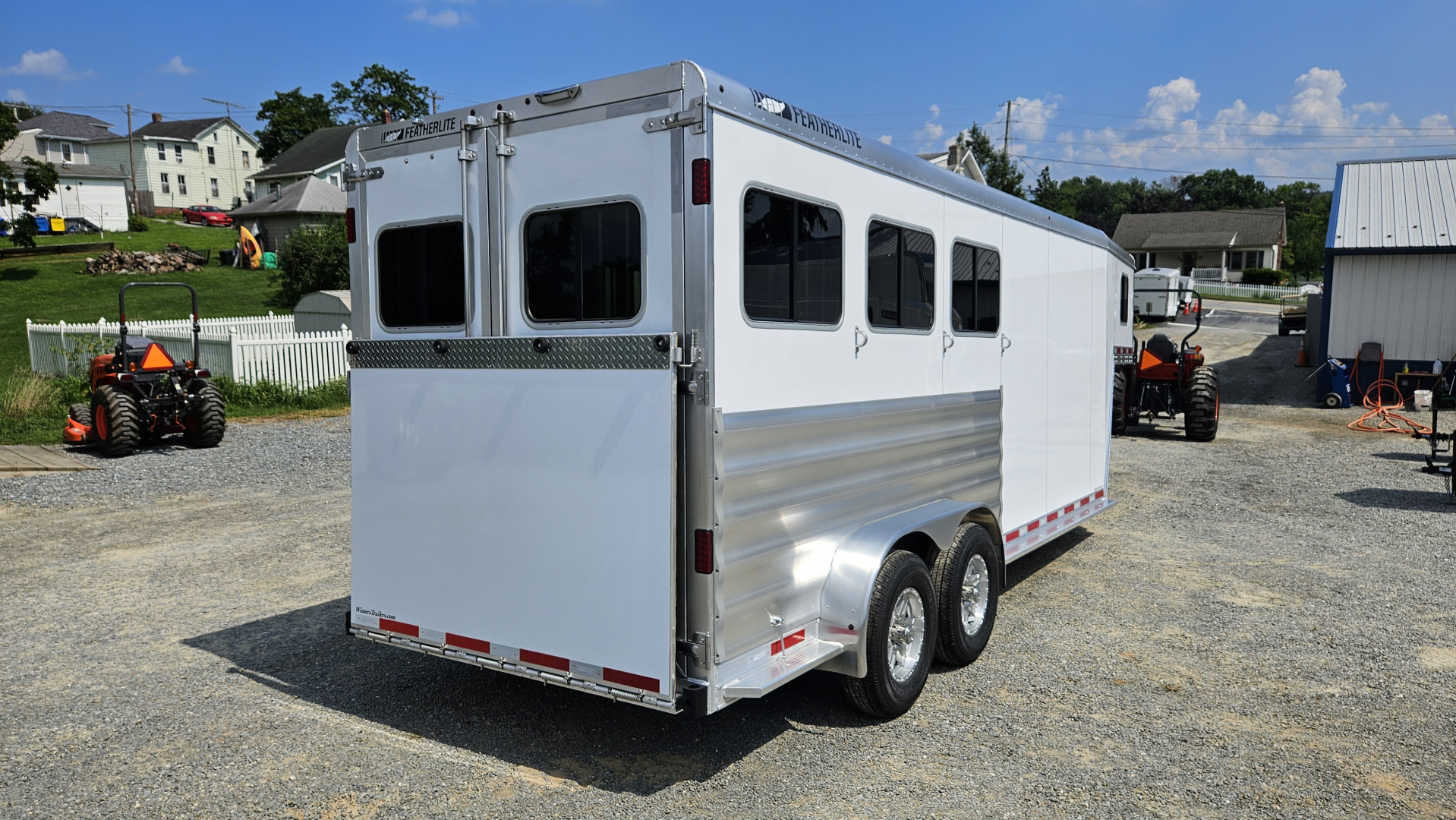 New 2026 Featherlite Trailers 9600 7X19.58 Horse Trailer