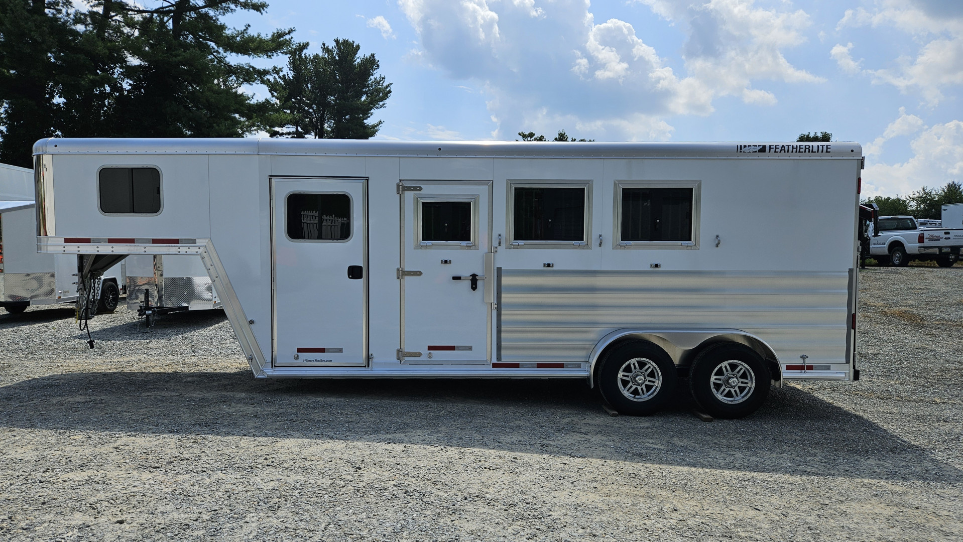 New 2026 Featherlite Trailers 9600 7X19.58 Horse Trailer