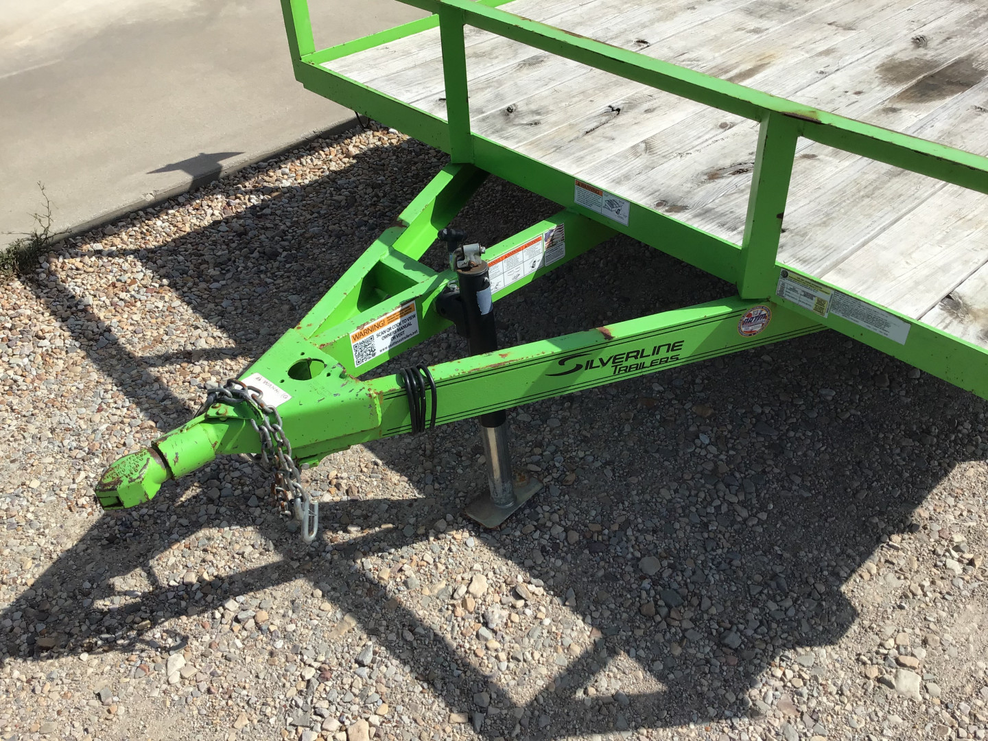 Used East Texas Trailers 77"x12' Single Axle Utility