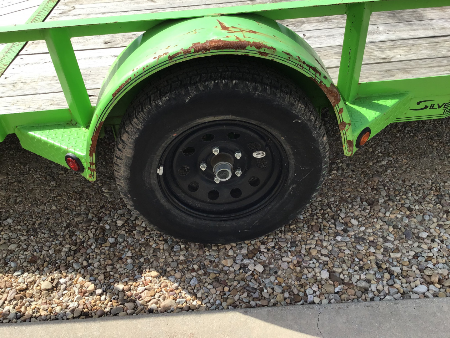 Used East Texas Trailers 77"x12' Single Axle Utility