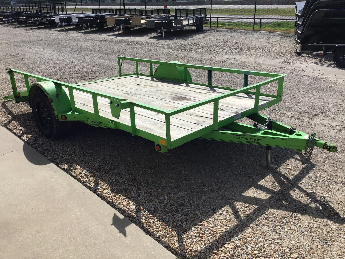 Used East Texas Trailers 77"x12' Single Axle Utility