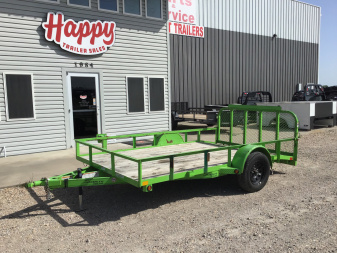 Used East Texas Trailers 77"x12' Single Axle Utility