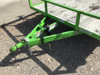 Used East Texas Trailers 77"x12' Single Axle Utility