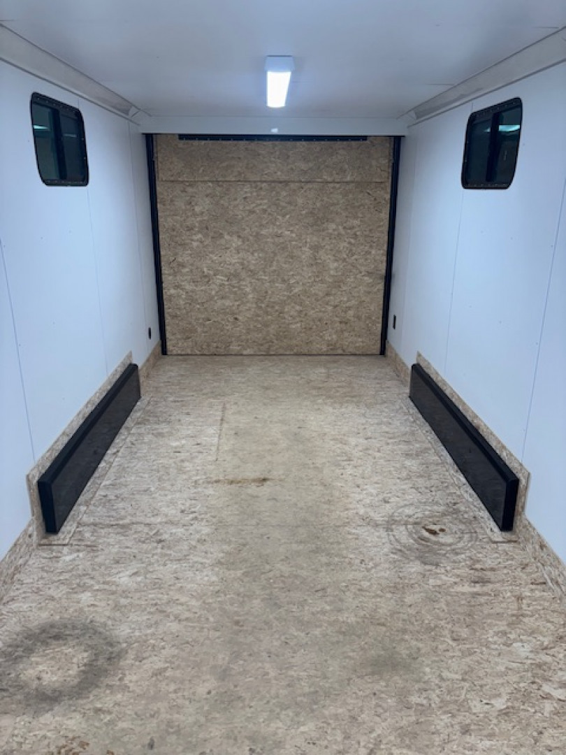 Used 2026 Discovery Trailers 7x18 ET V-Nose Ramp Door Enclosed Trailer/Toy Hauler