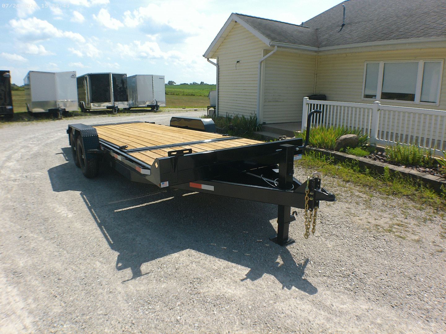 New 2025 BND Trailers 7x20 Tilt Utility Trailer