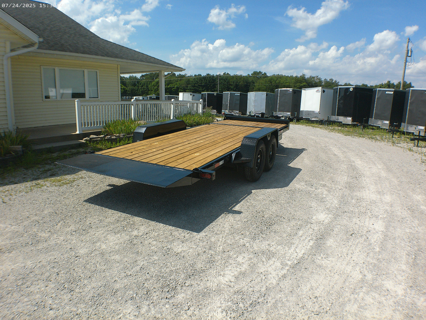 New 2025 BND Trailers 7x20 Tilt Utility Trailer
