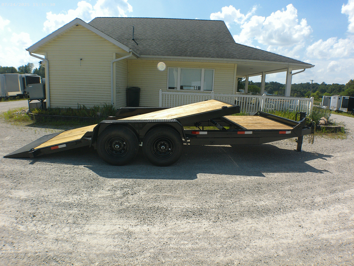 New 2025 BND Trailers 7x20 Tilt Utility Trailer