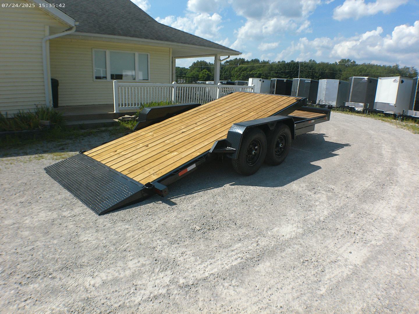 New 2025 BND Trailers 7x20 Tilt Utility Trailer