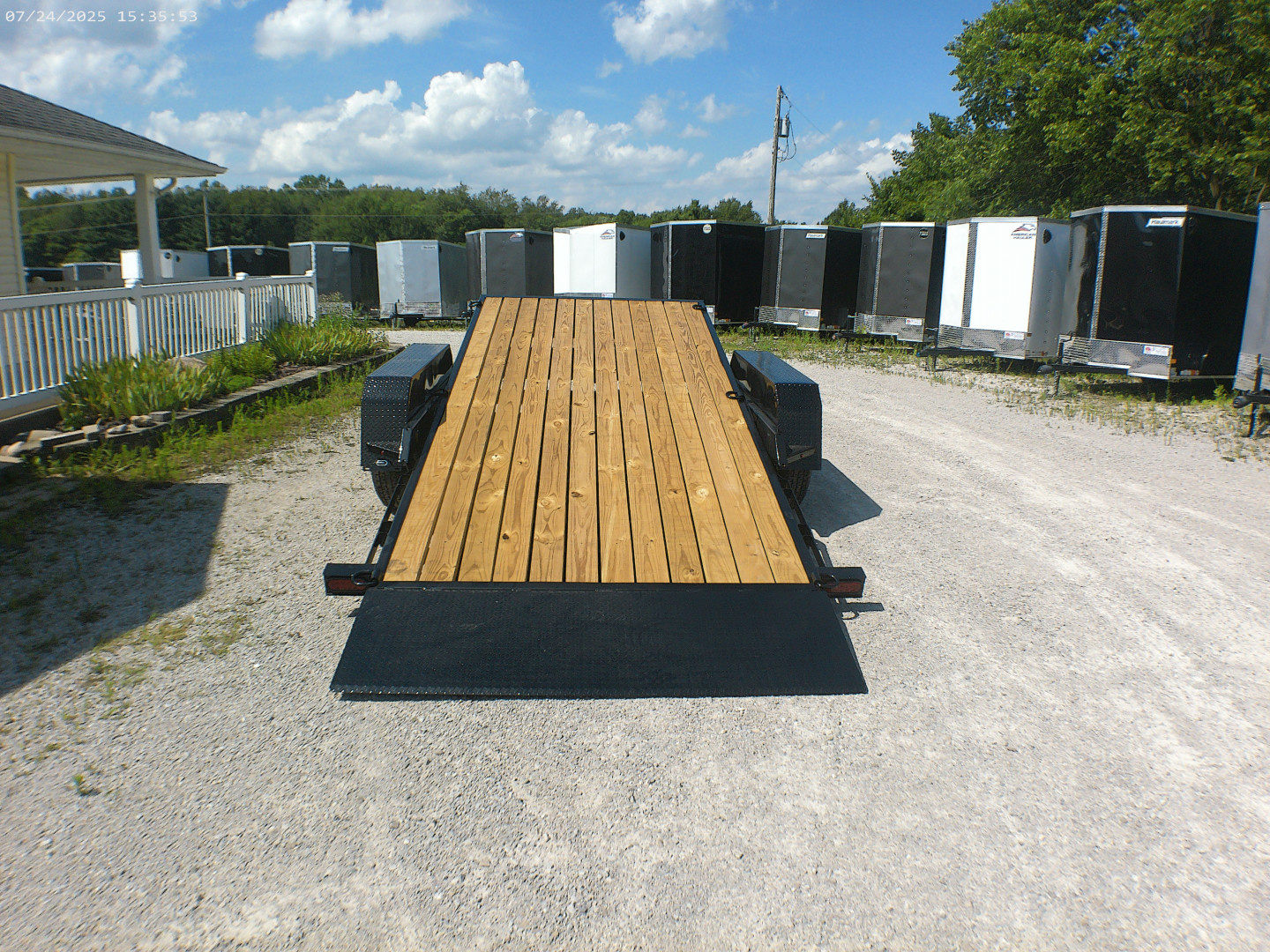 New 2025 BND Trailers 7x20 Tilt Utility Trailer