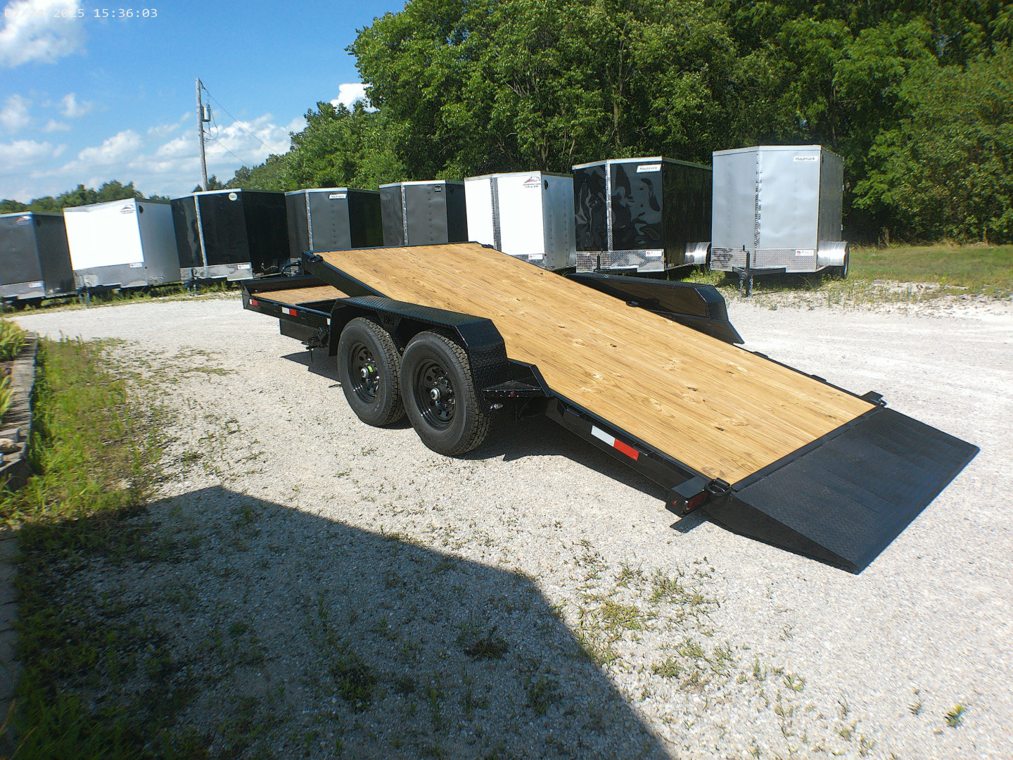 New 2025 BND Trailers 7x20 Tilt Utility Trailer