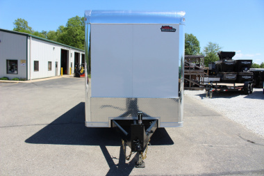 New 2025 United UXT Commercial Grade Cargo Trailer - 7 'x 18' - 7' Interior Height - Rear Ramp Door - Extended Tongue - 9900# GVW