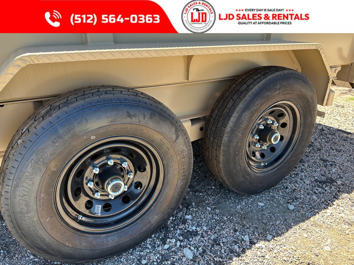 New 2025 Delco - Dump Trailer - 14' X 2' - Demo = Save $$$$