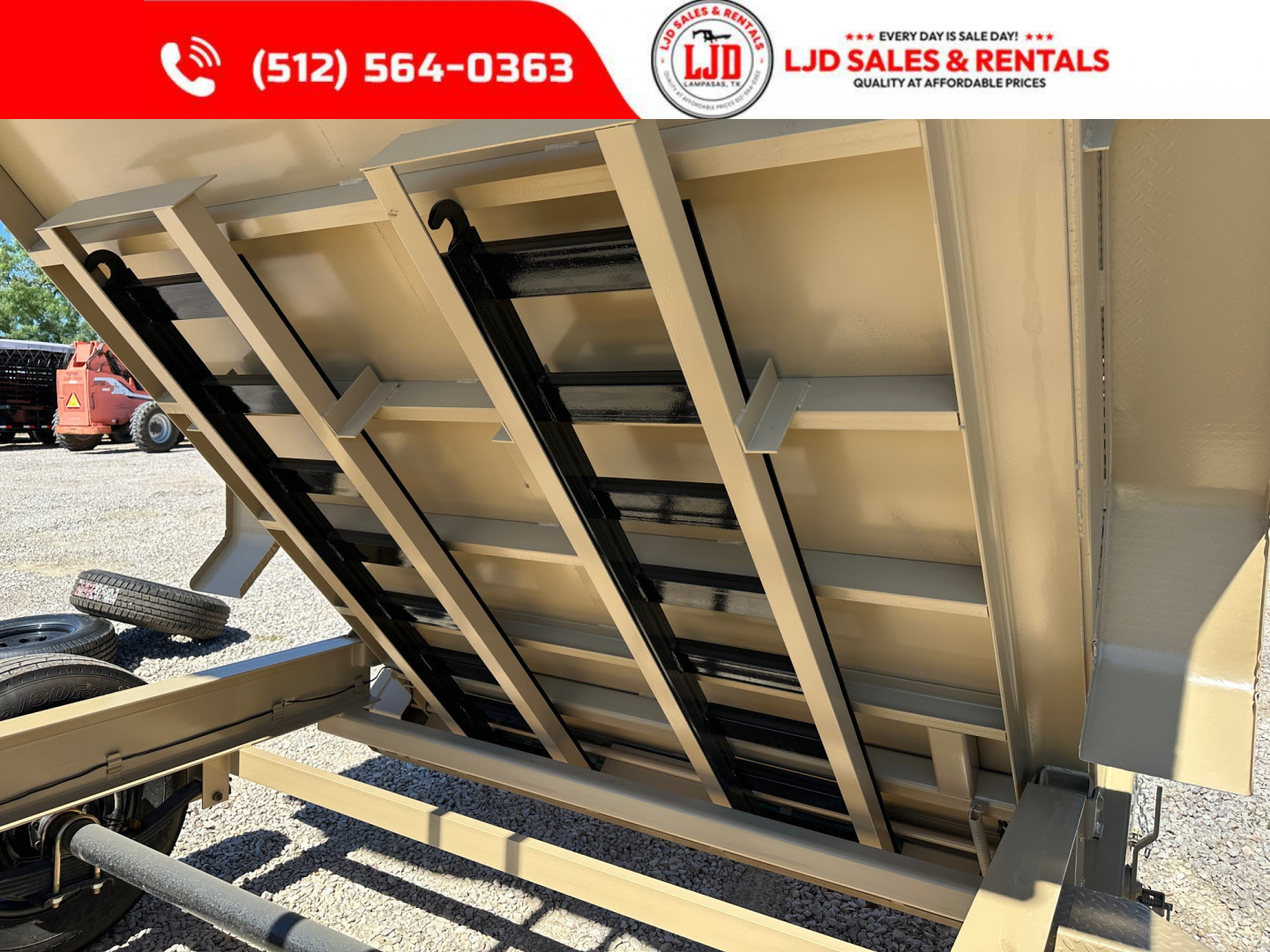 New 2025 Delco - Dump Trailer - 14' X 2' - Demo = Save $$$$