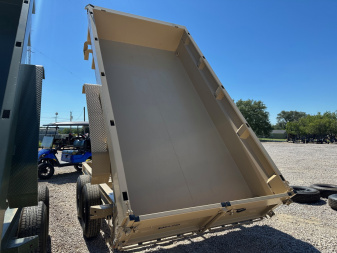 New 2025 Delco - Dump Trailer - 14' X 2' - Tarp - Ramps - Spreader Gate