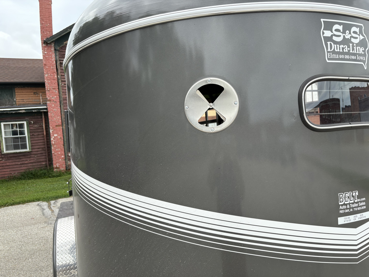 New 2025 S & S Dura Line Livestock Stock / Stock Combo Trailer