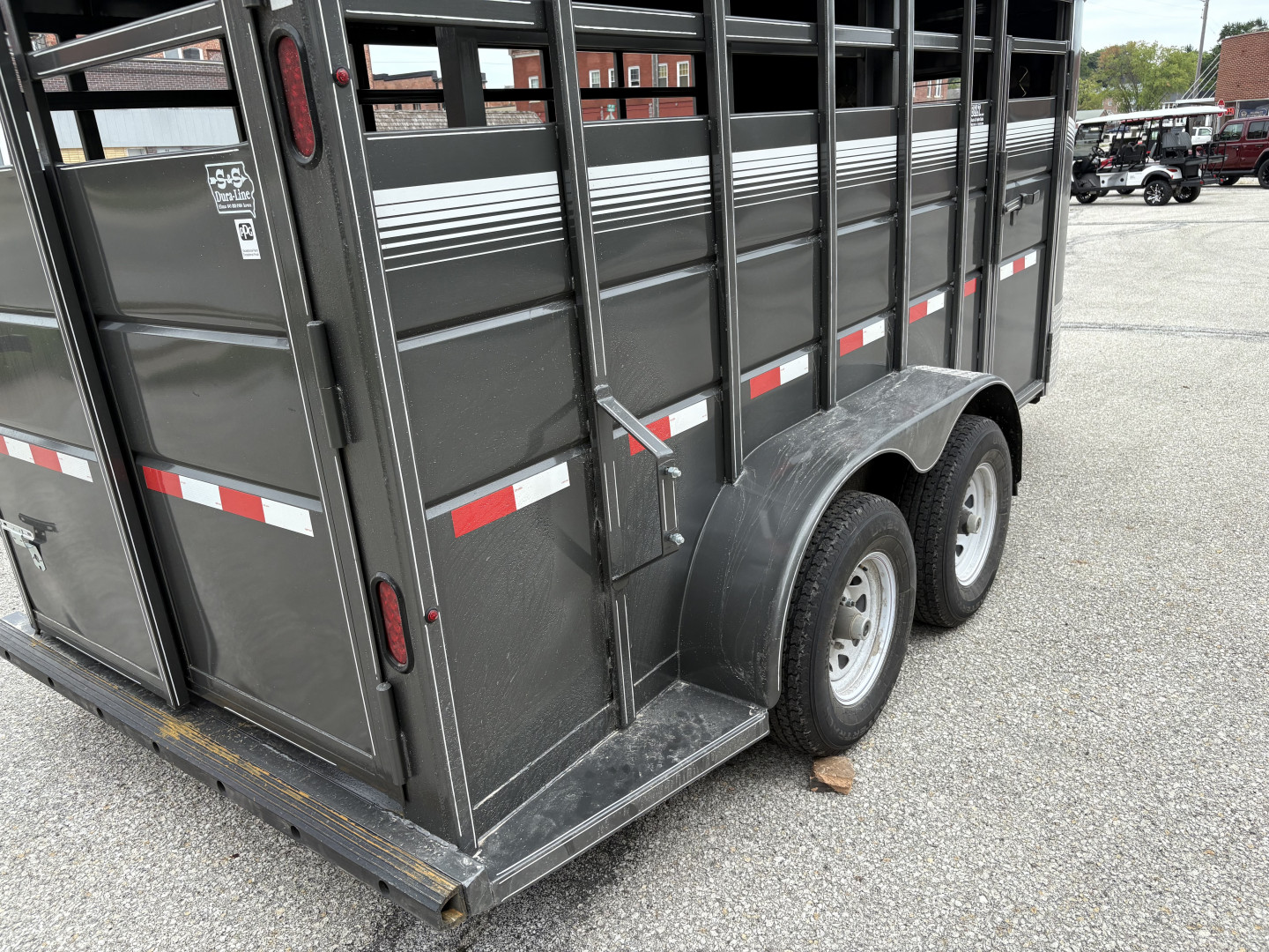 New 2025 S & S Dura Line Livestock Stock / Stock Combo Trailer