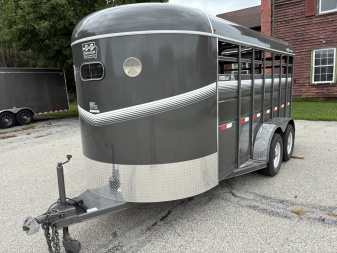 New 2025 S & S Dura Line Livestock Stock / Stock Combo Trailer