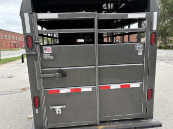 New 2025 S & S Dura Line Livestock Stock / Stock Combo Trailer