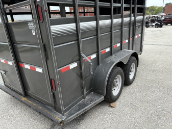 New 2025 S & S Dura Line Livestock Stock / Stock Combo Trailer