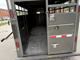 New 2025 S & S Dura Line Livestock Stock / Stock Combo Trailer