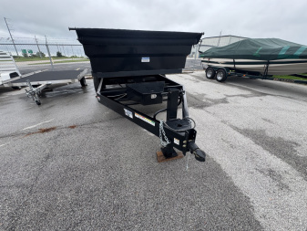New 2025 Global Trailers 14' Dump Trailer