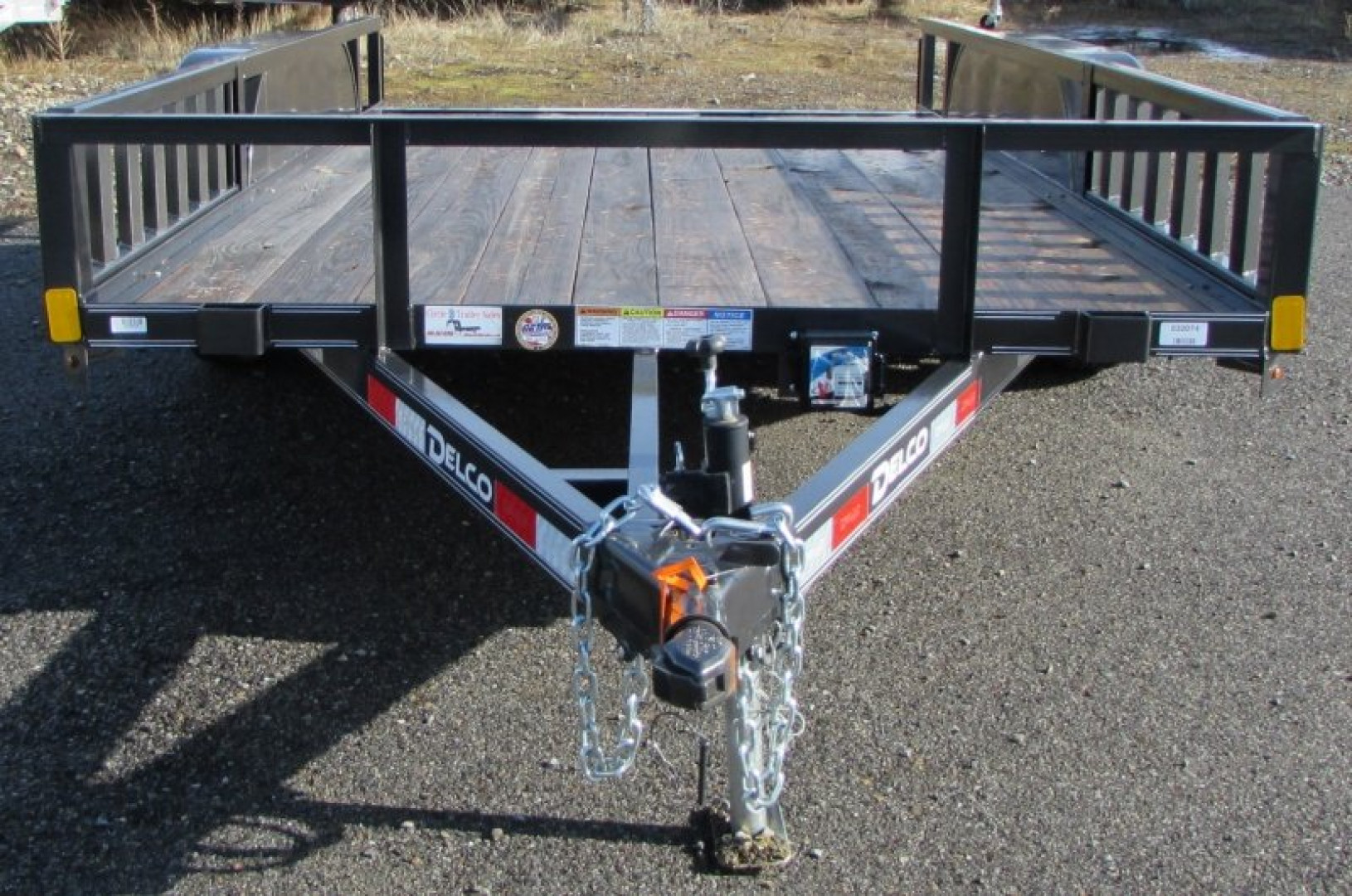 New 2025 Delco Trailers Utility 77  X 12 Utility Trailer