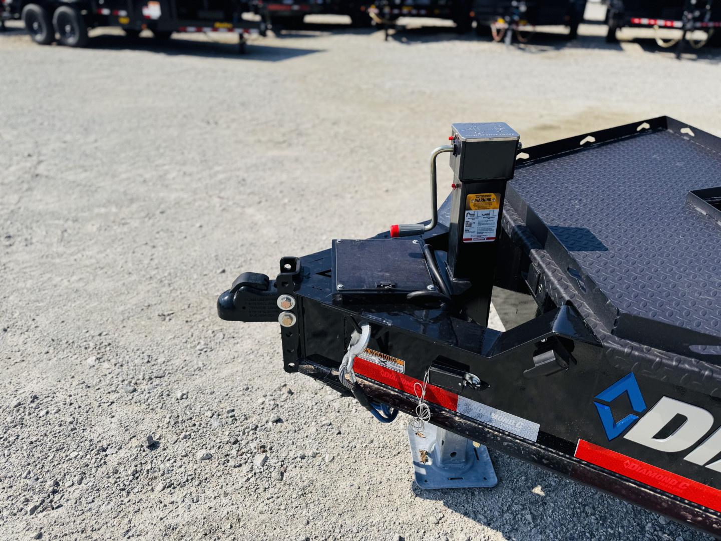 New 2026 Diamond C Trailers LPT207 7x14 24" Walls