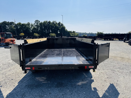 New 2026 Diamond C Trailers LPT207 7x14 24" Walls