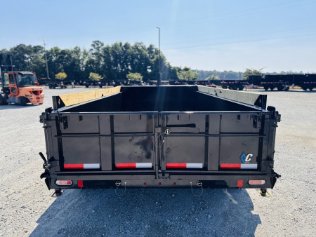 New 2026 Diamond C Trailers LPT207 7x14 24" Walls