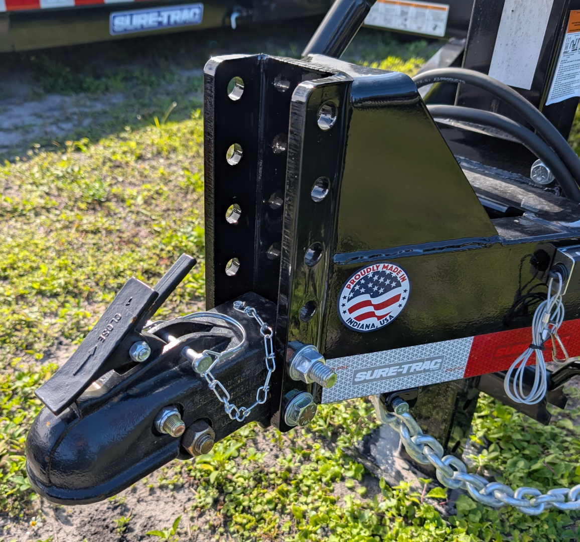 New 2025 Sure-Trac 7X18 TILT 14K Equipment Trailer